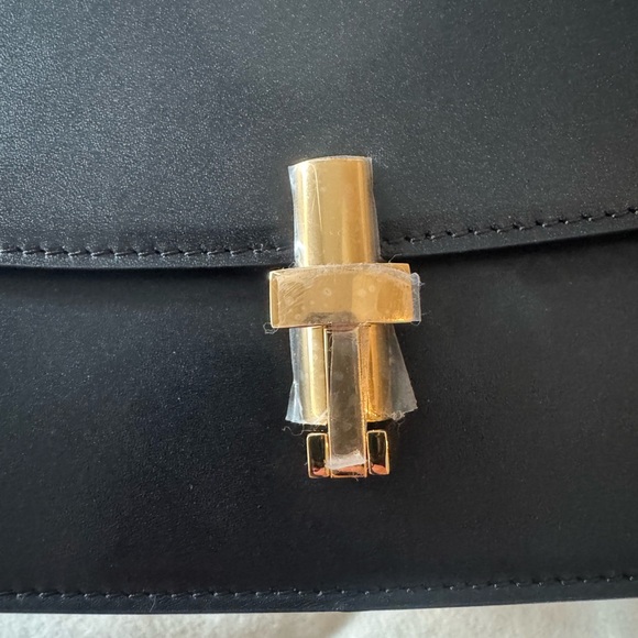 The Row Sofia 10 tote bag Black Shoulder Bag with Gold Accent - Picture 4 of 7